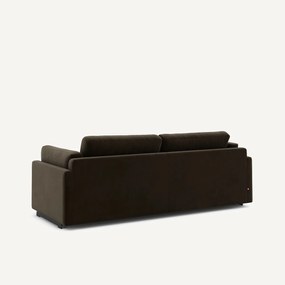 Omvormbare bank in fluweel, César