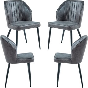 Set 4 Wenye Stoelen