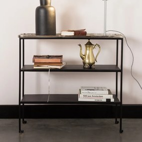 Zuiver Gusto Zilveren Trolley - 80 X 26cm.