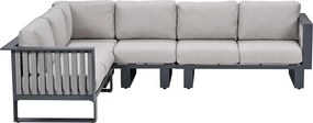 Garden Impressions Gabon loungeset hoek 4-delig links - sandstone