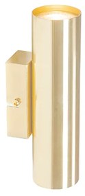 Moderne wandlamp messing 2-lichts - Jeana