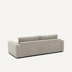 Slaapbank in chenille fluweel, Skander