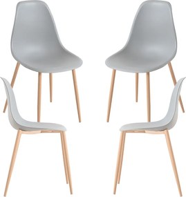Set 4 Mykle Stoelen