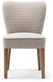 Rivièra Maison - Louise Dining Chair, mouliné linen, fabulous flax - Kleur: beige