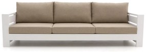 Bellagio Avolo/Cosiraw 120cm hoek loungeset met vuurtafel 3-delig links