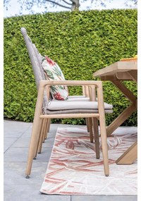 Garden Impressions Luando tuinset 7-delig - Tamako tuintafel 220x100 cm