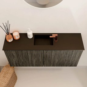 Mondiaz Joya 90cm toiletmeubel shadow met wastafel faye midden 1 kraangat urban