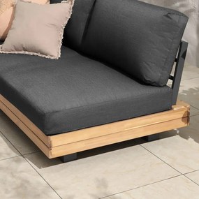 The Outsider Hoek Loungeset - Los Angeles - Antraciet - Acacia - The Outsider