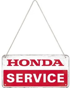 Metalen bord Honda - Service