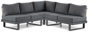 Hoek loungeset 5 personen Aluminium Grijs Lifestyle Garden Furniture Lorenzo