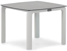 Bistroset 2 personen 60 cm Aluminium/rope Wit Coco Valentino/Avellino