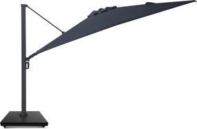 Zweefparasol  2.6x3.5m Graphite (excl. voet) Grijs-antraciet Camello Luna
