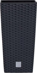 Prosperplast Rato Square Plantenbak - 26,5 x 50 cm - Antraciet