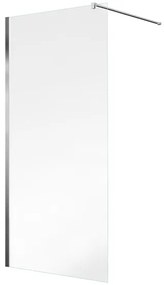 Marenza Bellini Inloopdouche - 140x200cm - helder glas - chroom WR140-C/C