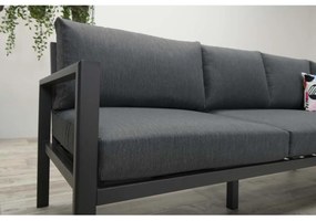 Garden Impressions Denver loungeset 4-delig links - zwart