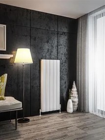 Eastbrook Guardia radiator 45x120cm aluminium 1600W wit mat