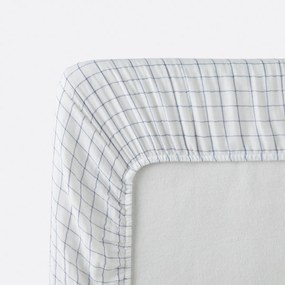 Hoeslaken in tetra met omslag 30 cm, Cotto