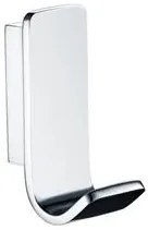 Eastbrook Vercelli messing handdoekhaak met ronding chroom