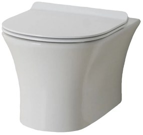 Eastbrook Northall randloos hangend toilet wit glans