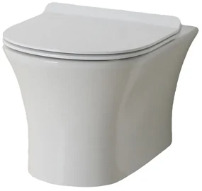 Eastbrook Northall randloos hangend toilet wit glans