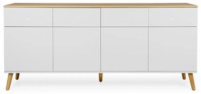 Tenzo Dot Groot Scandinavisch Dressoir Wit - 192x43x86cm.