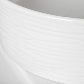 Kerra KR74 waskom rond glans wit 40x40x13cm