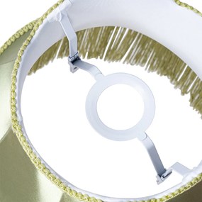 Stoffen lampenkap groen 30 cm - Granny