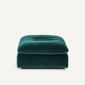 Modulaire fluwelen voetensteun, GIULIANO