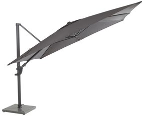 4 Seasons Outdoor Horizon Premium Parasol Antraciet 300 x 300 cm Parasol   antraciet weerbestendig