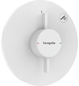 Hansgrohe Duoturn S inbouwkraan voor 1 functie mat wit 75618700