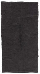 HEMA Badmat 60x120 Rib Donkergrijs (donkergrijs)