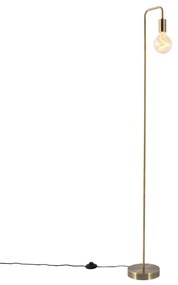 Moderne vloerlamp brons rond 145cm - Facil Modern E27 Binnenverlichting Lamp