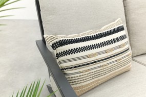 Boston stoel bank (3-zits) loungeset - 3-delig