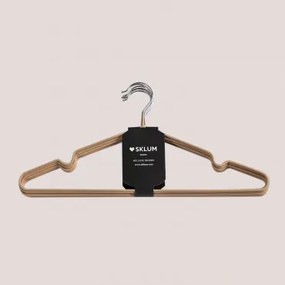 Set Van 6 Metalen Hangers Anttal Beige Amandelroos - Sklum