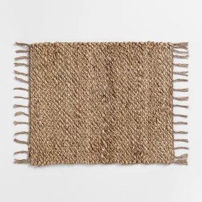 Jute En Katoenen Placemat Ranulfe Natuurlijk - Sklum