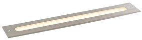 Buitenlamp Moderne grondspot staal 50 cm incl. LED IP65 - Eline Modern IP65 Buitenverlichting