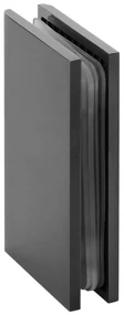 Brauer JC profielloze inloopdouche 90x110/30cm reversed gunmetal geborsteld