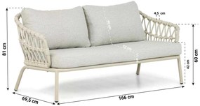 Stoel en Bank Loungeset 5 personen Rope Taupe  Coco Barcelona