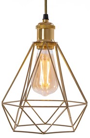 HANGLAMP DIAMOND Licht Goud 392197