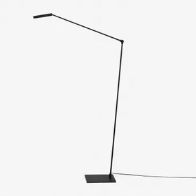 Valtyn Ijzeren Led Vloerlamp Zwart - Sklum