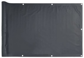 vidaXL Balkonscherm 90x300 cm oxford stof antraciet