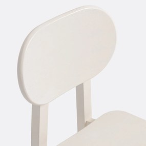 Set van 2 stoelen in essenhout , Tribal