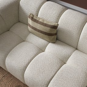 Design Bank Creme Hoek Rechts