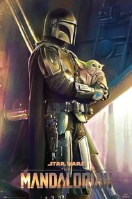 Poster Star Wars: The Mandalorian - Clan van twee