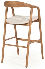 Eleonora Rayven Moderne Barkruk Bruin 104cm