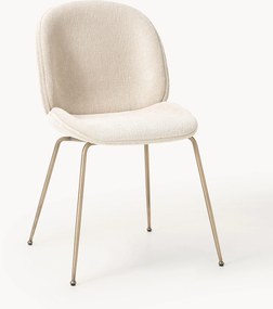 WESTWING x GUBI, Gestoffeerde eetkamerstoel Beetle by Delia Lachance