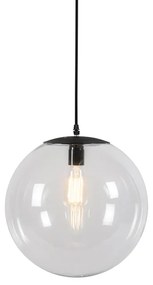 Moderne hanglamp transparant 35 cm - Pallon