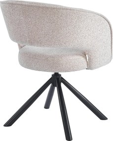 Eetkamerstoel Met Open Rugdetail Beige