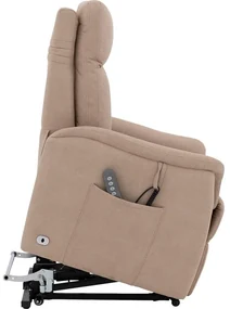 Goossens Relaxstoel Troyes, Relaxfauteuil - lift up systeem+2 motors (140 kg)