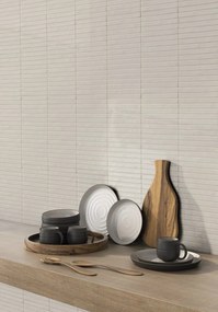 Jabo Pencil Kromo Bone mozaïektegel 35x35cm